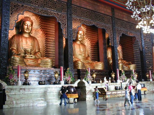 The main Shrines in the Great Shrine Hall